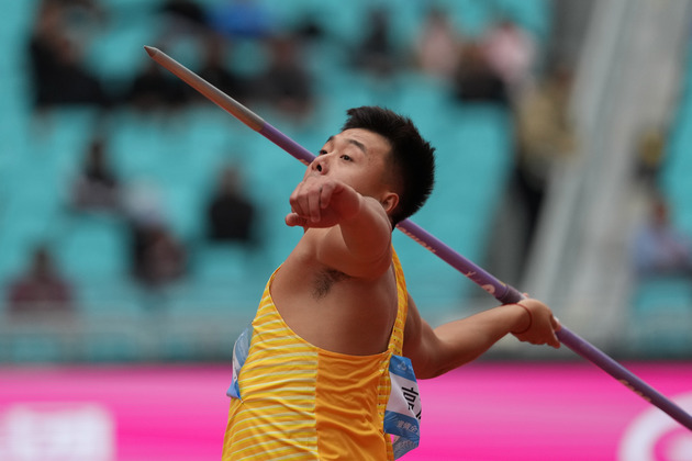 (SP)CHINA-15TH NATIONAL GAMES-ATHLETICS-MEN'S JAVELIN THROW-FINAL (CN)