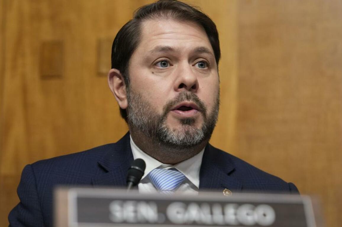 Arizona Sen. Ruben Gallego promotes immigration plan