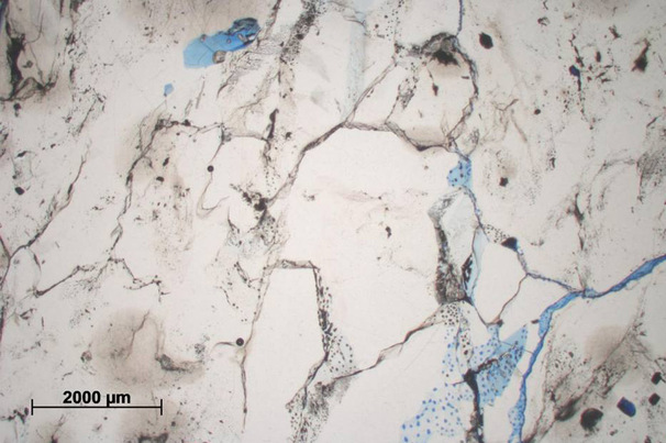 Halite is inert, self-healing over geological time (visoplastic), gas-tight and can be readily dissolved, which makes it an ideal host for solution-mined caverns that could be used for the geological storage of hydrogen