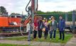  Indonesia delegates at the gound-source heat pump project by Flagship in Sudbury