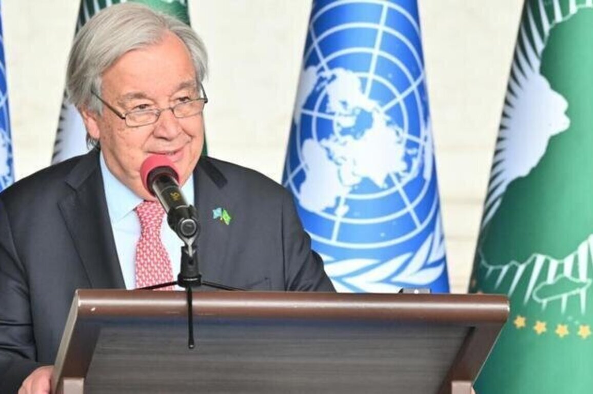 Secretary-General's bilingual statement to the media following the annual AU-UN conference