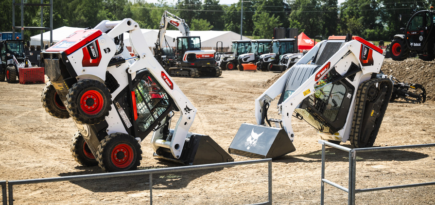 Bobcat unveils new track loaders at Demo Days