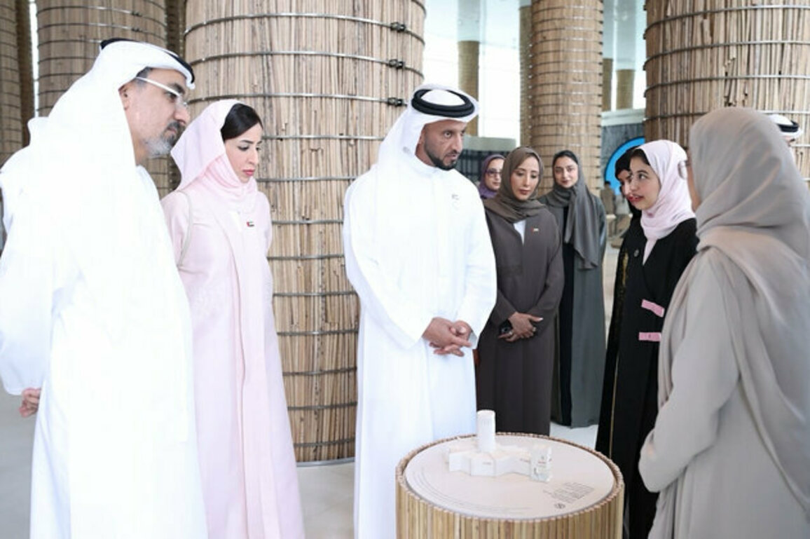 Abdulla Al Hamed visits UAE Pavilion at Expo 2025 Osaka