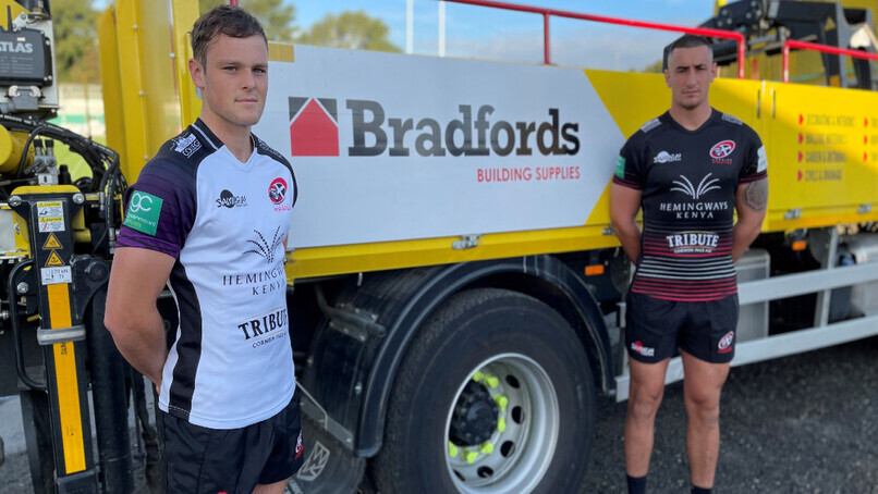 Bradfords Building Supplies sponsors the Cornish Pirates