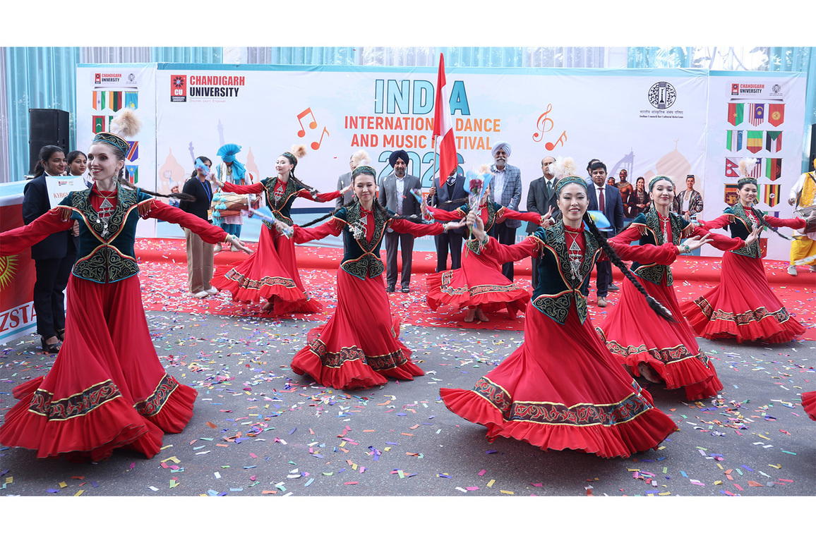 Chandigarh University Hosts International Dance & Music Festival 2026, Artists from 33 Countries Give Eclectic Performances, Promote Global Cultural Exchange