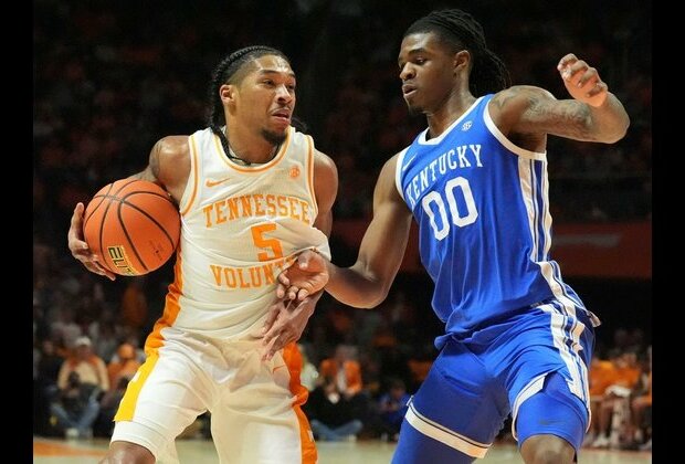 Tennessee's Zakai Zeigler, Igor Milicic Jr. out vs. Florida