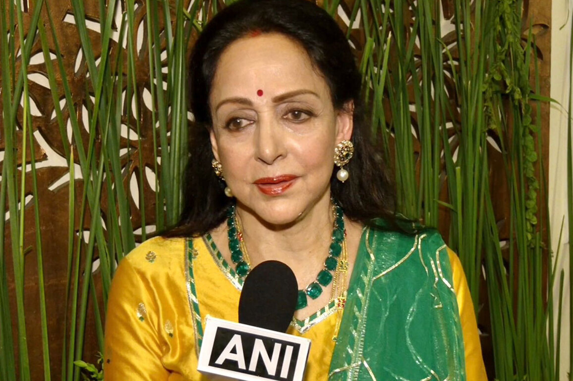 "Ganesh Utsav is about bringing people together," says veteran actor Hema Malini
