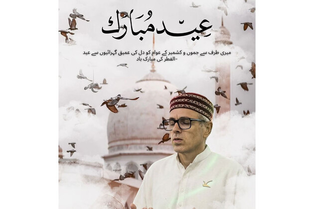"Peace and Solidarity": JK CM Omar Abdullah extends Eid-ul-Fitr greetings
