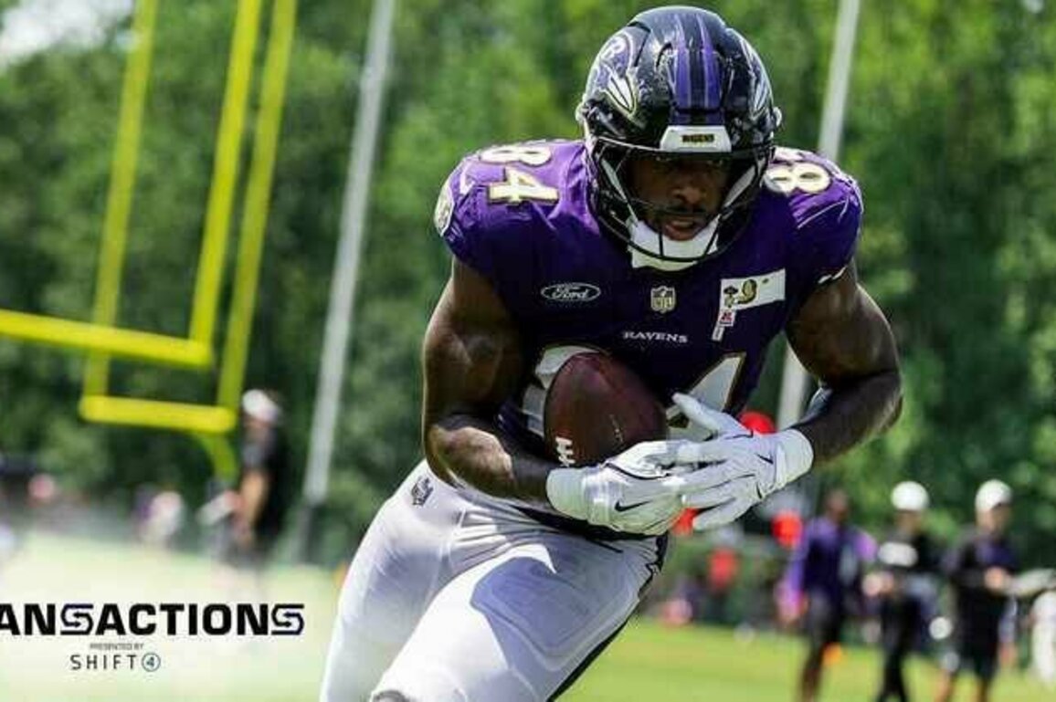Ravens Elevate Zaire Mitchell-Paden for Second Straight Week