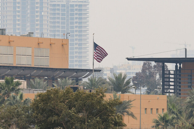 'Drone flying like a free bird...': Iranian state media shares video released by Iraqi group of flight over US Embassy in Baghdad