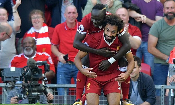 African players in Europe: Mane bags brace in rout African players in Europe: Mane bags brace in rout