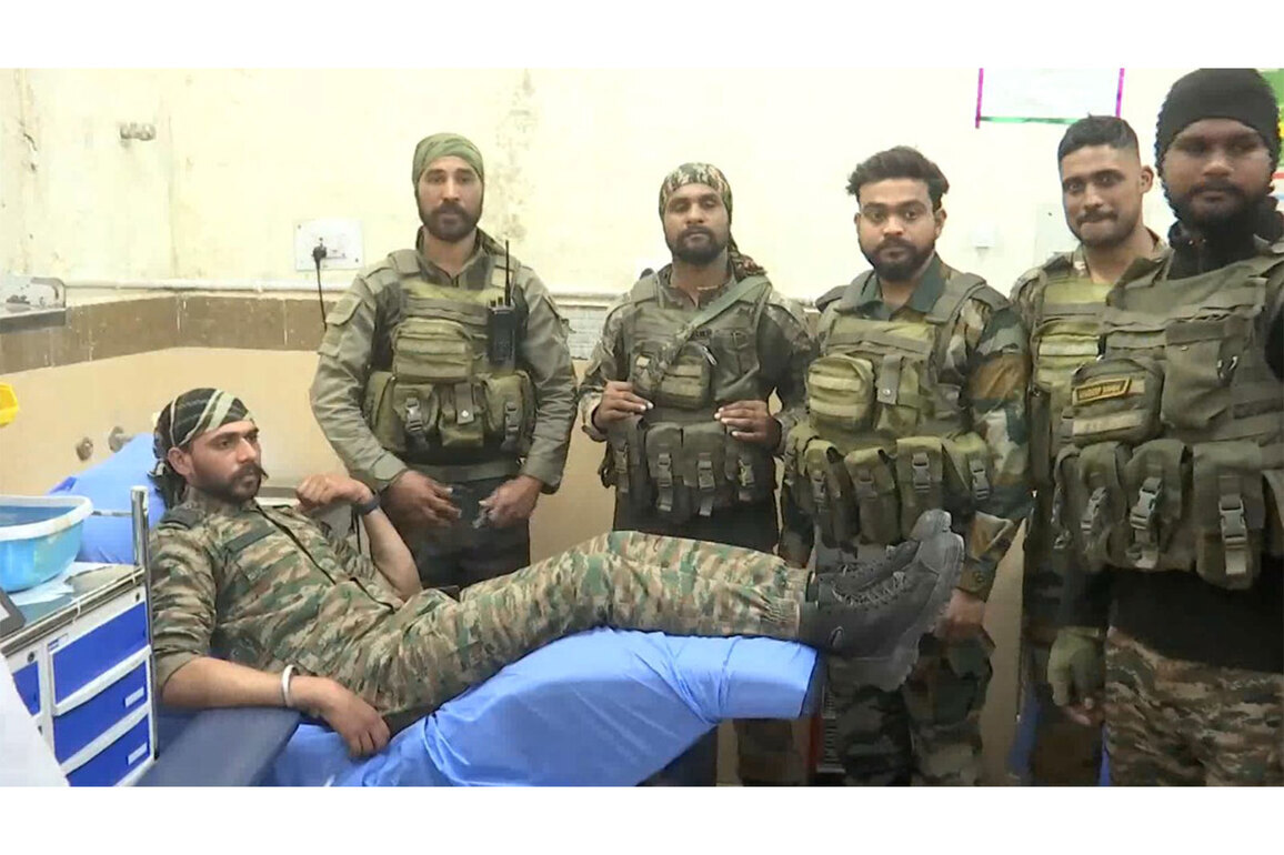 J-K: Indian Army's Romeo Force donates 20 units of blood at Rajouri GMC hospital