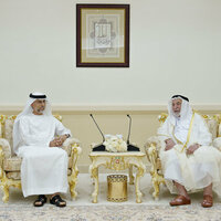 Sharjah Ruler receives Minister of Energy and Infrastructure