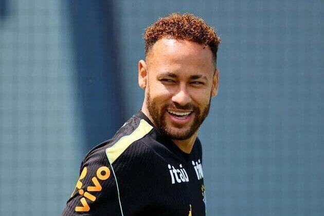 Brazil's Neymar takes part in training: 'Did you miss me?'