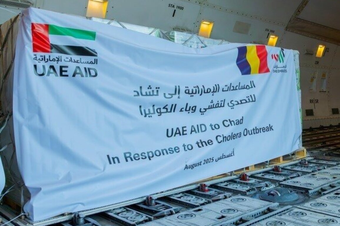 UAE sends 30 tonnes of medical supplies, including emergency medicines to Chad to combat cholera outbreak