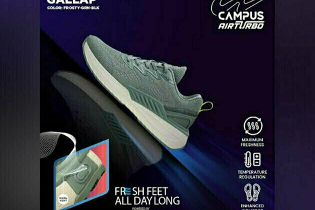 Campus Activewear Launches Innovative 'Air Turbo' Technology; First in India