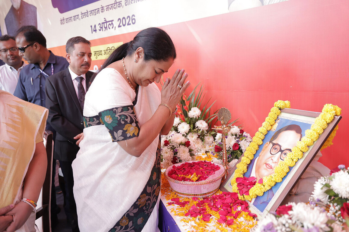 Delhi CM pays tribute to BR Ambedkar, inaugurates water ATMs in Shalimar Bagh
