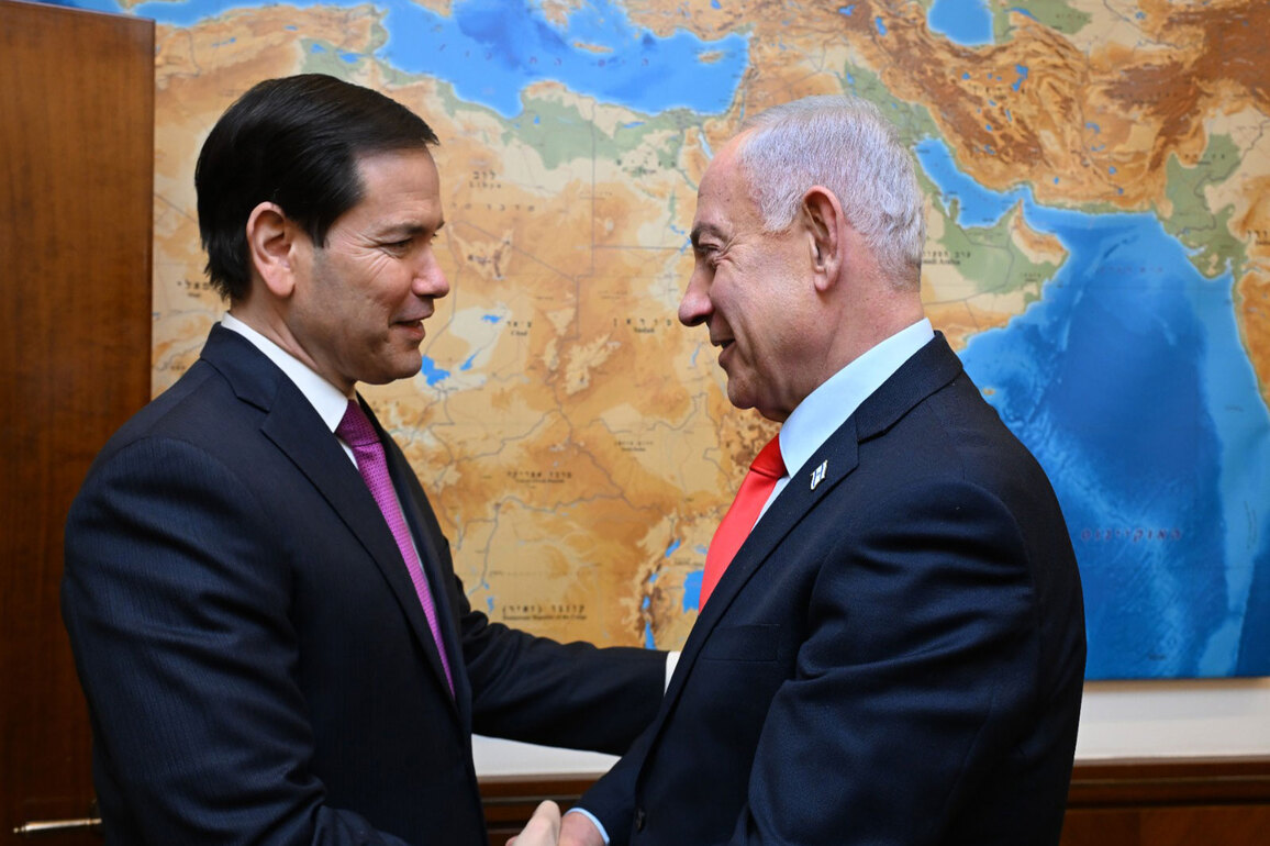 Israeli PM holds talks with US State Secy on Trump's Gaza peace plan