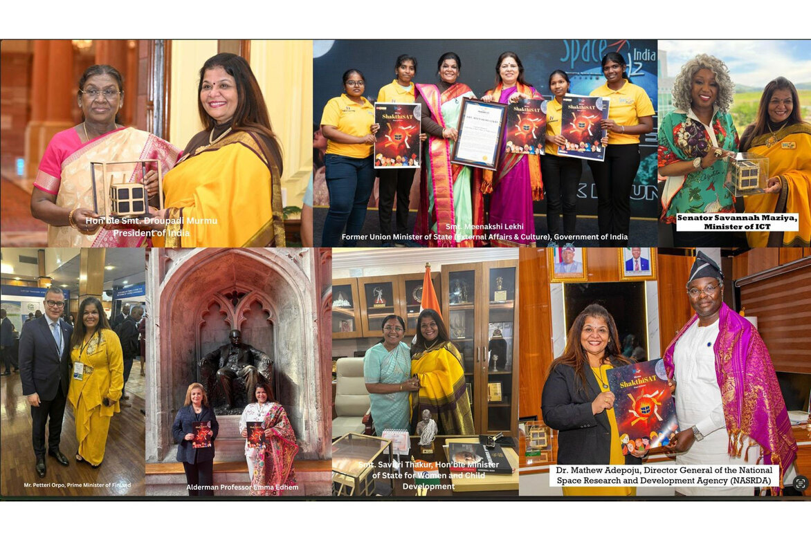 Mission ShakthiSAT Goes Global: Movement Led by 108 Nations, 108 Girl Student Scientists, and an Unstoppable International Teamwork