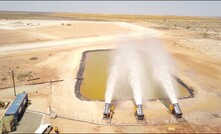 Three Evaporators in operation, Prieska, Orion Minerals