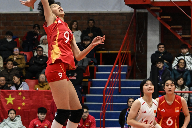 (SP)CHILE-SAN FELIPE-VOLLEYBALL-GIRLS' U17 WORLD CHAMPIONSHIP-PRELIMINARY PHASE-CHINA VS PERU