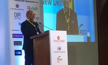 Vedanta's chairman Anil Agarwal speaking at the India-SA Business Forum in New Delhi
