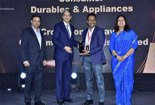 Crompton wins the Corporate Award at the 22nd Edition of 'India's Top 500 Companies' hosted by Dun & Bradstreet India