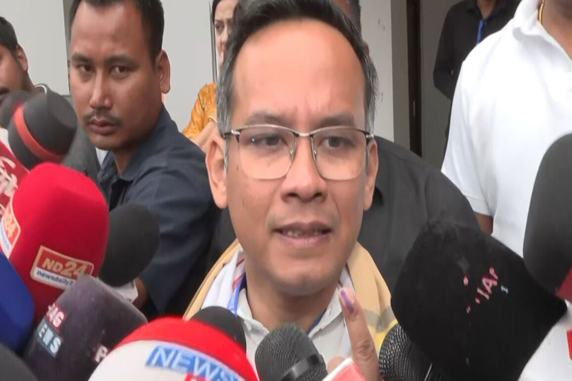 "Will witness new Assam on May 4": State Cong chief Gaurav Gogoi casts vote in Jorhat