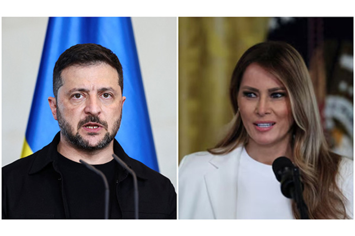 Zelenskyy thanks US First Lady for bringing attention to "abduction of Ukrainian children"