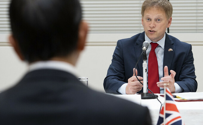 Energy Security Secretary Grant Shapps on a visit to Japan last month | Credit: UK Government, Flickr