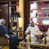 UAE President meets King of Bahrain in the presence of HH Sheikh Mohammed bin Rashid and HH Sheikh Mansour bin Zayed