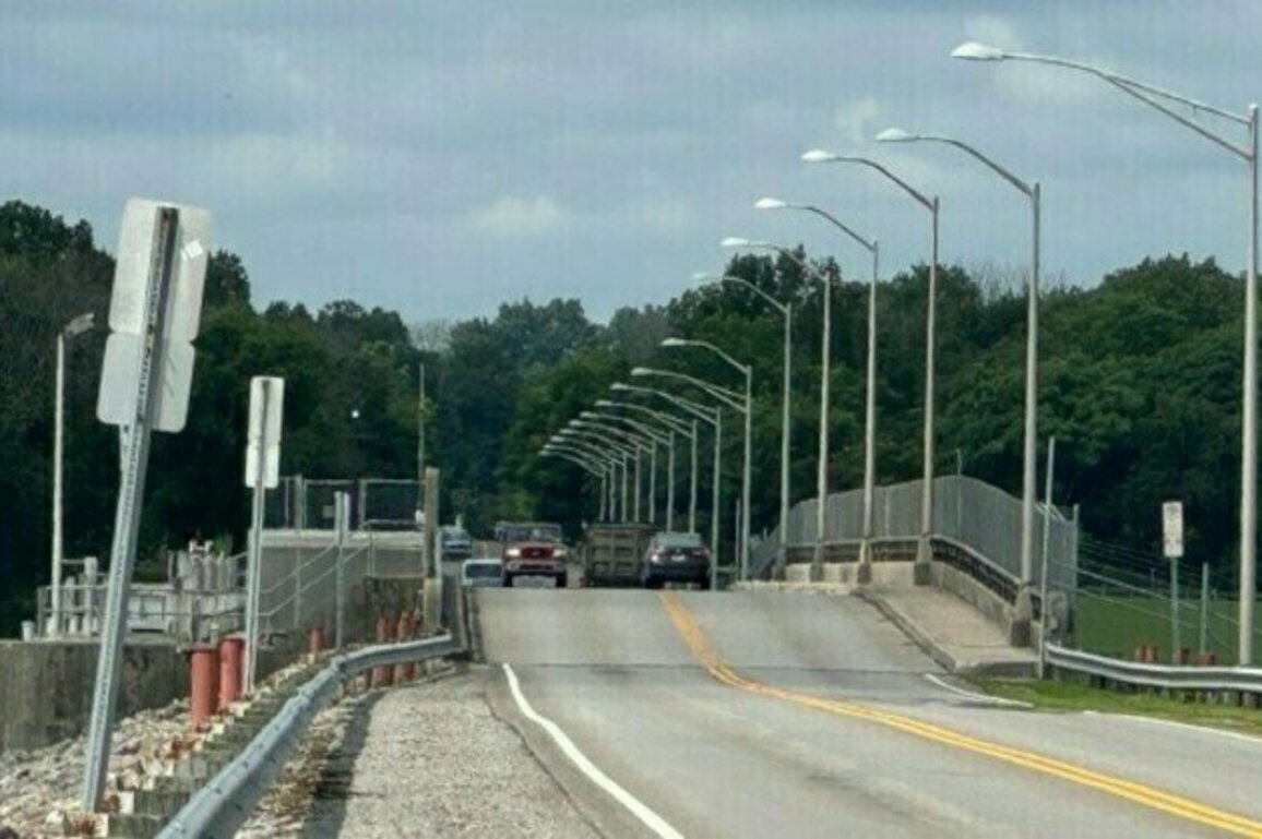 Bell Road over J. Percy Priest Dam closing for inspection