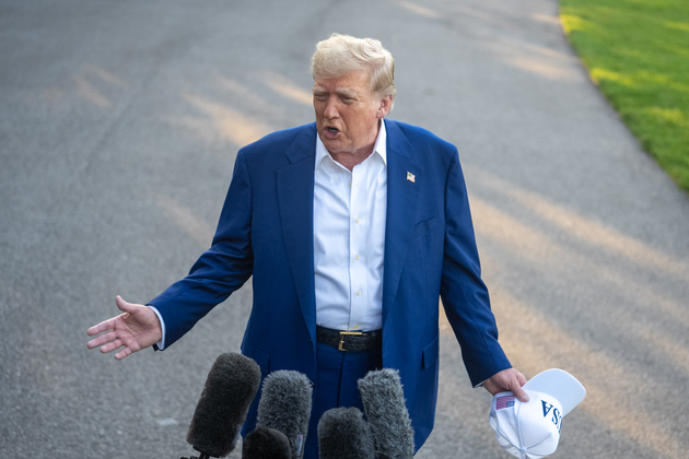U.S.-WASHINGTON, D.C.-WHITE HOUSE-TRUMP-IRAN-ISRAEL-CEASEFIRE
