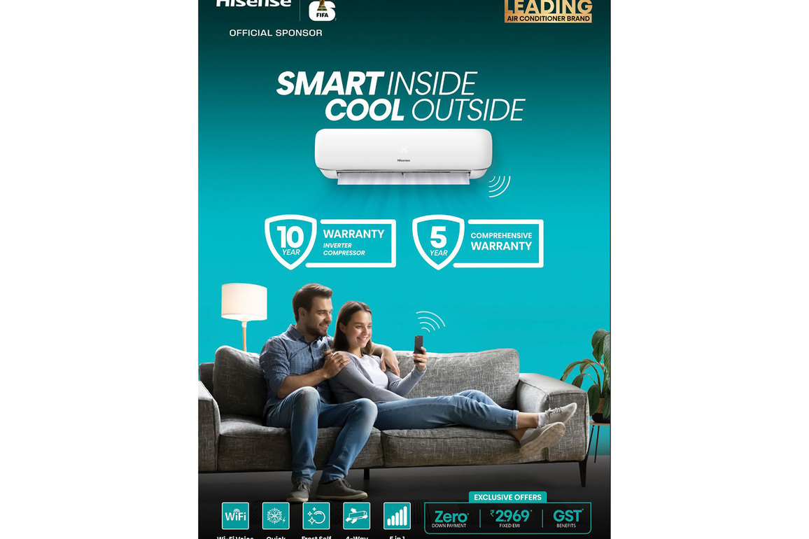 Hisense Unveils Next-Generation Inverter Technology and Smart Connectivity Air Conditioner to Indian Homes