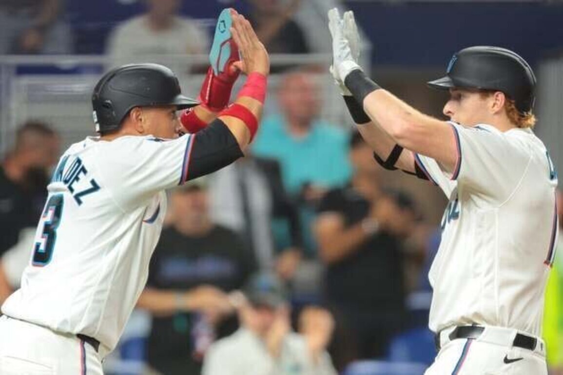 Marlins blank Diamondbacks behind six-run fourth