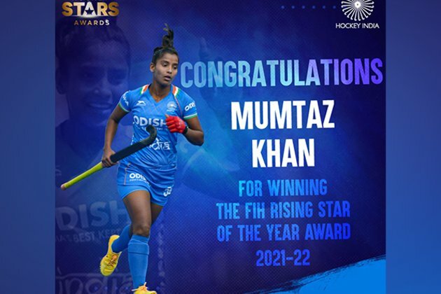 India's young hockey sensation Mumtaz receives FIH's Rising Star of Year 2021-22 award