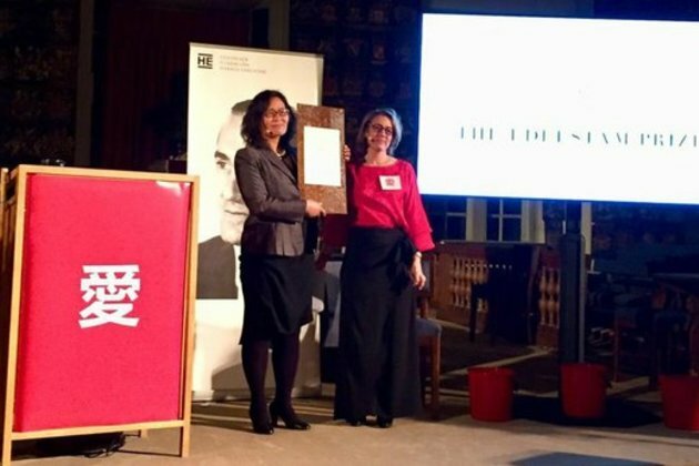 Wife of Detained Human Rights Lawyers Wins Human Rights Prize