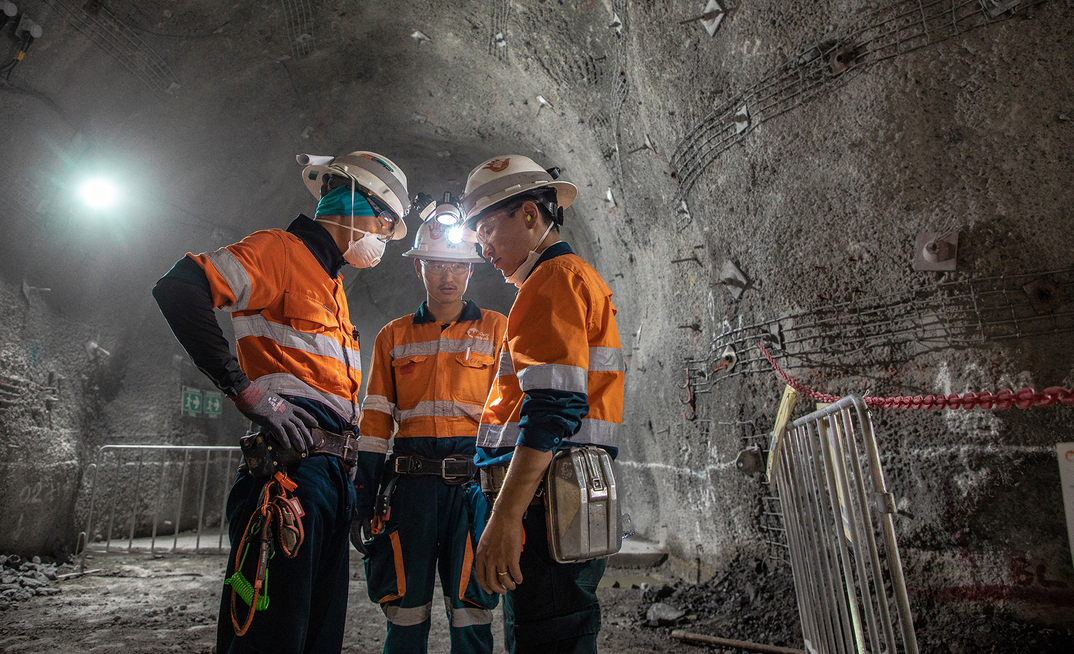 The ramp up of the Oyu Tolgoi copper mine in Mongolia is said to be going well