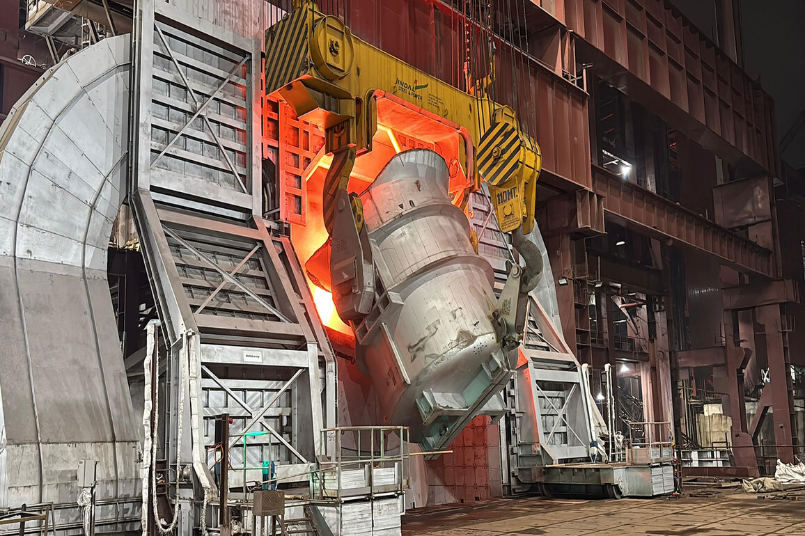 Jindal Steel Commissions New 3 MTPA Basic Oxygen Furnace at Angul, Expands Steelmaking Capacity to 9 MTPA