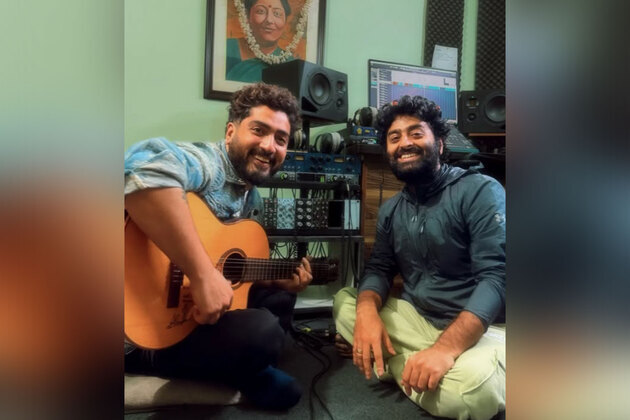 "Always used to ask myself...why you are the G.O.A.T...": Jaani reunites with Arijit Singh