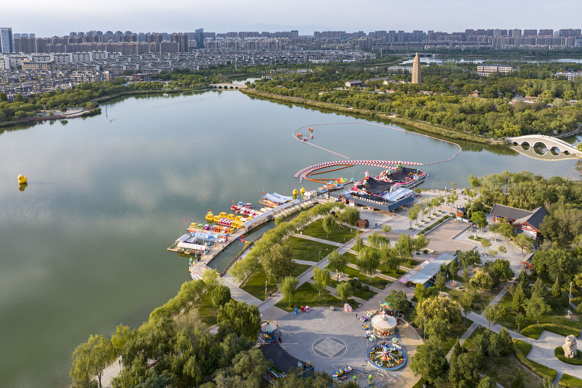 (VistaNingxia)CHINA-NINGXIA-YINCHUAN-WETLANDS-SCENERY (CN)