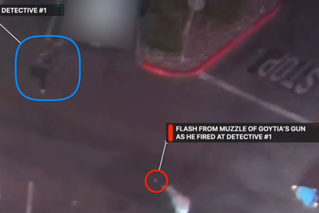 Video shows armed suspect shoot at undercover LASD deputies before fatal police shooting