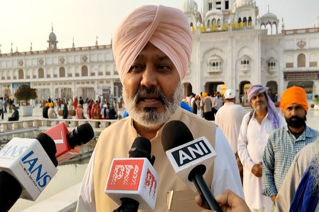 "Gave message of togetherness": Punjab Minister Harpal Cheema offers prayers at Golden Temple on Guru Nanak Jayanti