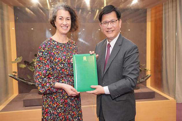 Taiwan's Foreign Minister meets UK MP Sarah Champion, thanks her for UK's strong support