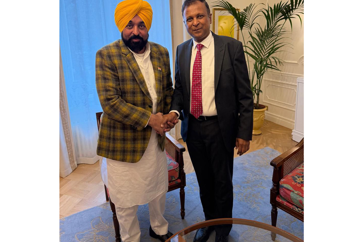 Punjab-Finland partnership: CM Bhagwant Mann meets Indian envoy