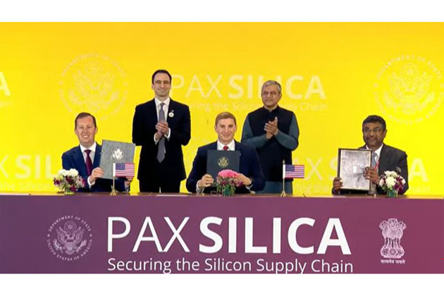 India formally joins Pax Silica Declaration on sidelines of Global AI Impact Summit
