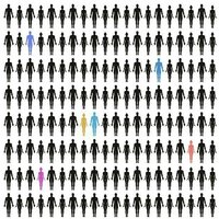Population explosions and declines are related to how stable the economy and environment are