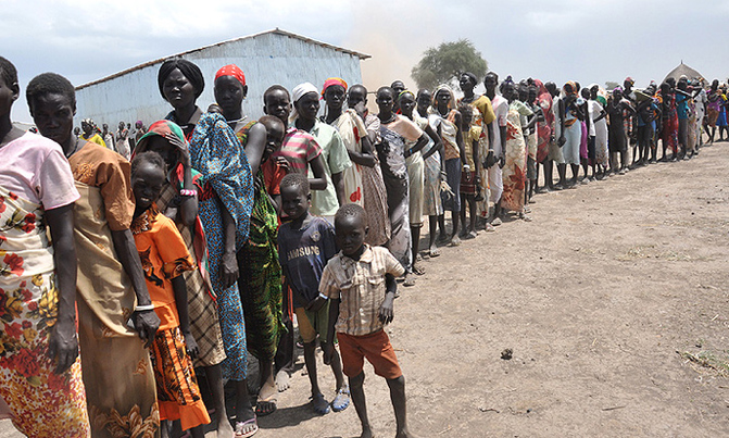 DR Congo registers 7,000 refugees arriving from South Sudan DR Congo registers 7,000 refugees arriving from South Sudan