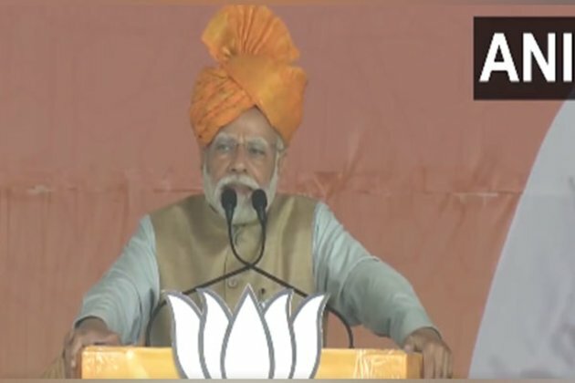 "Face of Jadugar fading away with each turning page of Red diary": PM Modi trains guns at Rajasthan CM