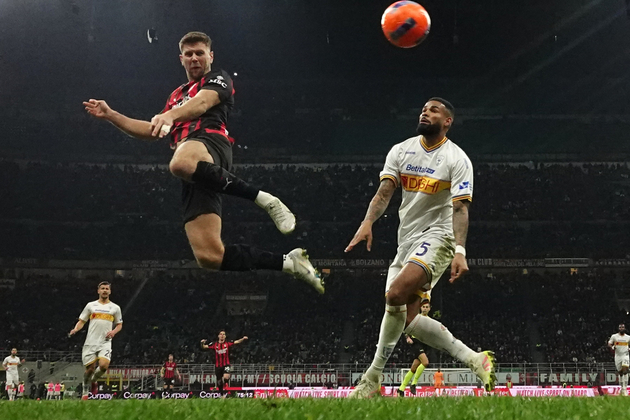 (SP)ITALY-MILAN-FOOTBALL-SERIE A- AC MILAN VS LECCE